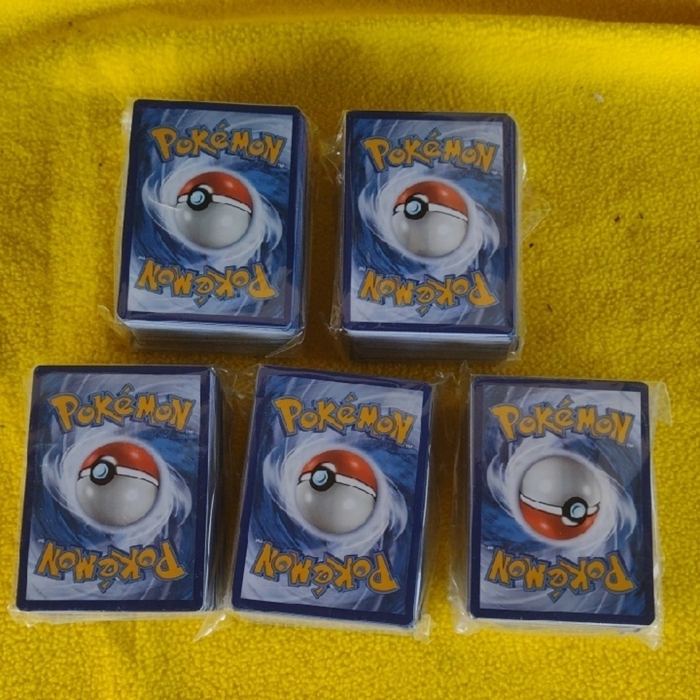 Pokémon Sealed Card Decks (Mint)Game Freak 2020-2023(6)100 Ct.Packs